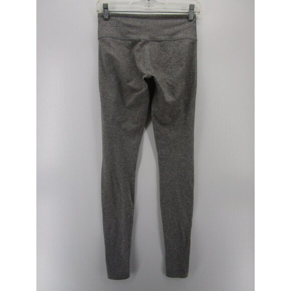 Lululemon Leggings 4 Pull On Pants Compression Yoga Gym Skinny Logo - Picture 5 of 8